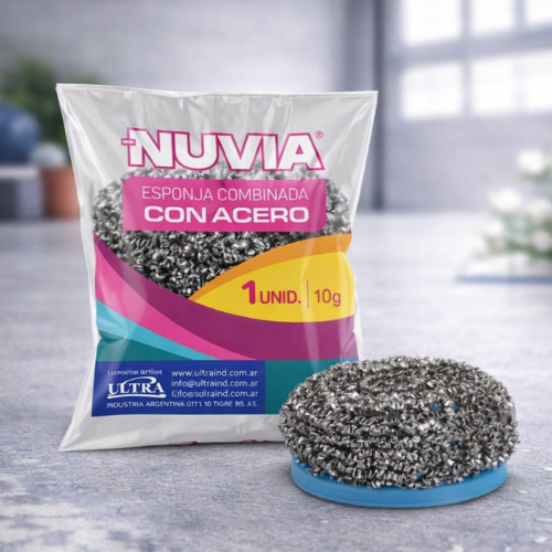 Producto - Esponja Combinada de Acero