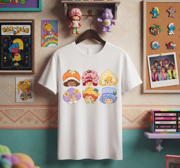 Producto - Remera Mujer Frutillitas y Amigas