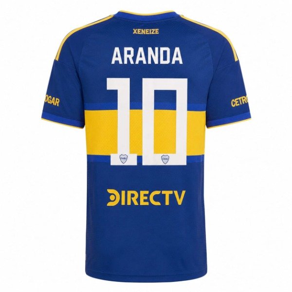 Producto - CAMISETA BOCA JRS TITULAR 2026/2027 NIÑOS/ADULTO #10 ARANDA - 1