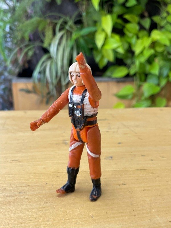 Producto - Figura Star Wars Luke Skywalker Piloto 1983 Taiwa Vintage