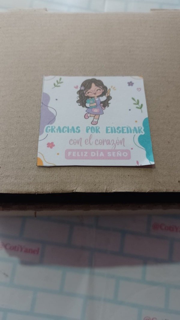 Producto - Cajita con golosinas DIA DEL MAESTRO - 2