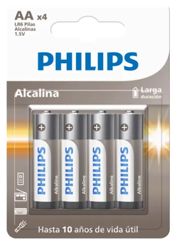 Producto - Pila AA Philips. Valor x Blister