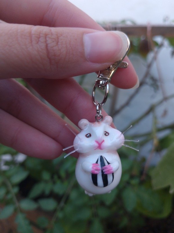 Producto - Llavero Hamster cachetón