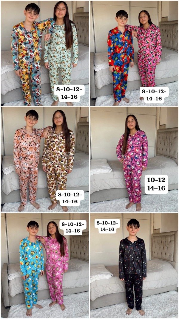 Producto - LINEA DAY Pijama camisero de niños - 1