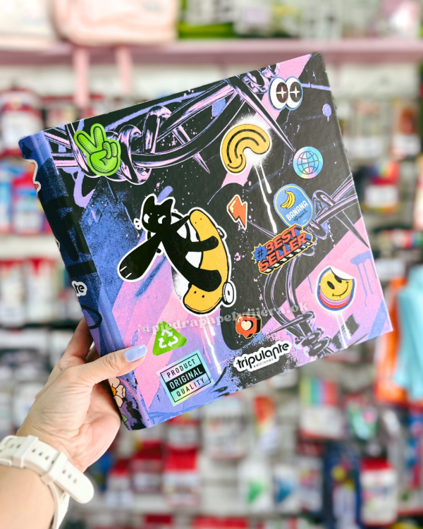 Producto - Carpeta 3 anillos patineta