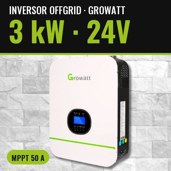 Producto - Inversor Solar OffGrid 3kW 24V