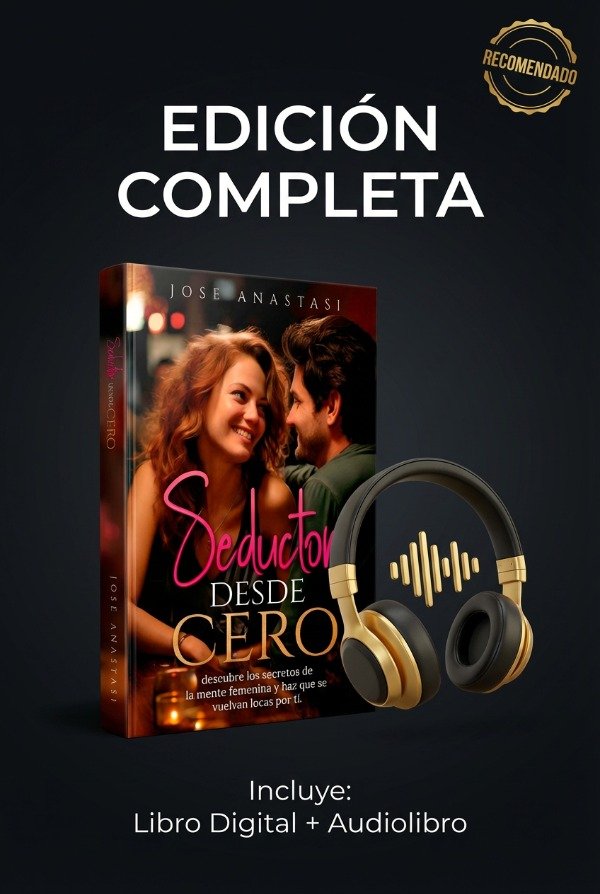 Producto - Seductor desde cero (LIBRO DIGITAL +AUDIOLIBRO)