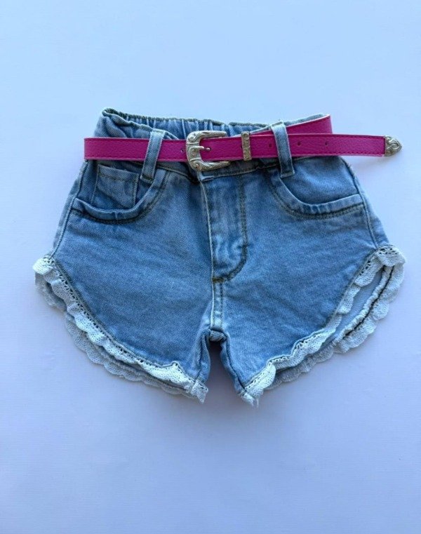 Producto - Short denim Alaska broderie