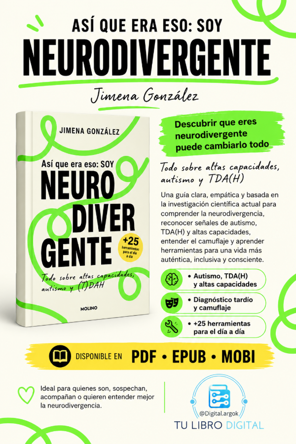 Producto - ASÍ QUE ERA ESO: SOY NEURODIVERGENTE Jimena González