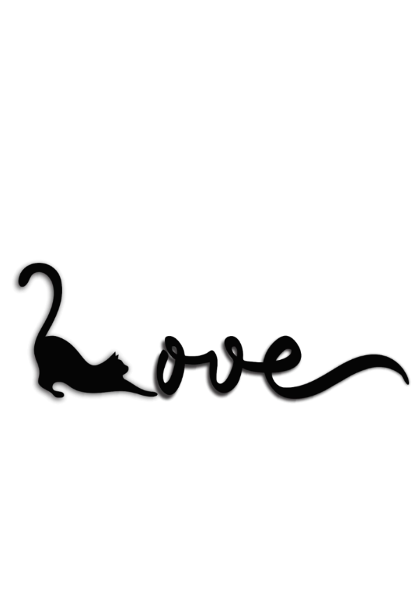Producto - CUADRO GATO LOVE