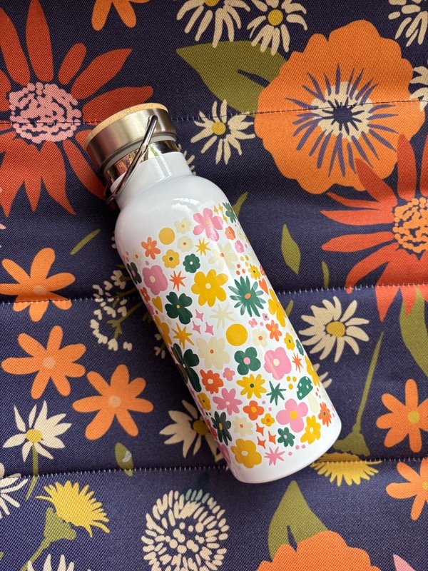 Producto - Botella Térmica "Flores"