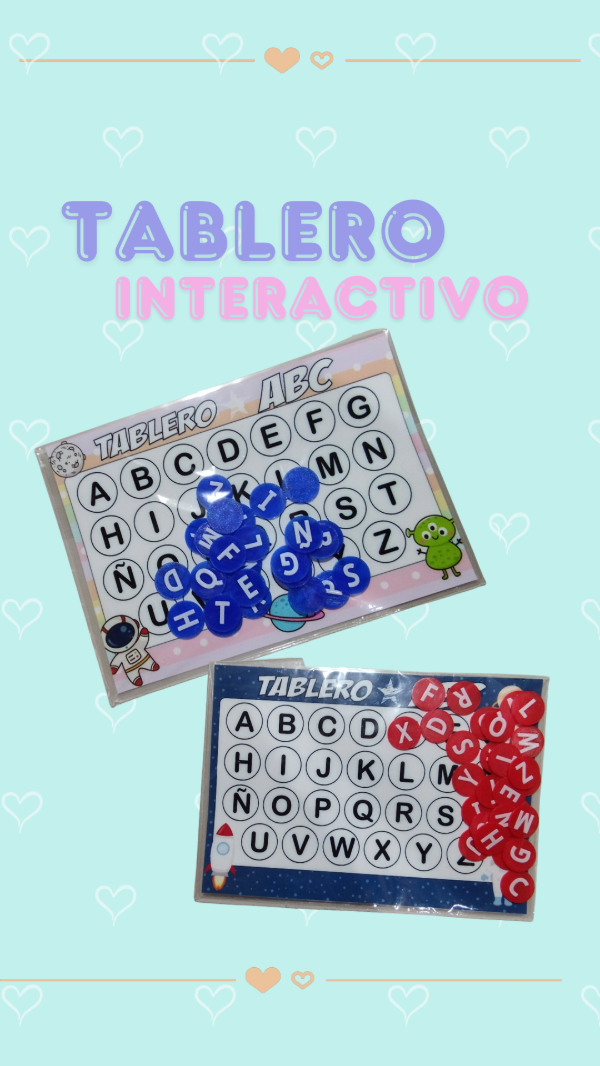 Producto - Tablero interactivo PARA IMPRIMIR