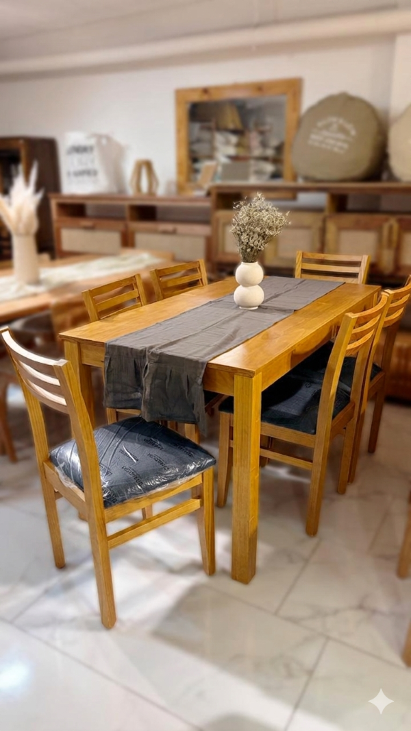 Producto - Juego de comedor Jeroki x6 stock