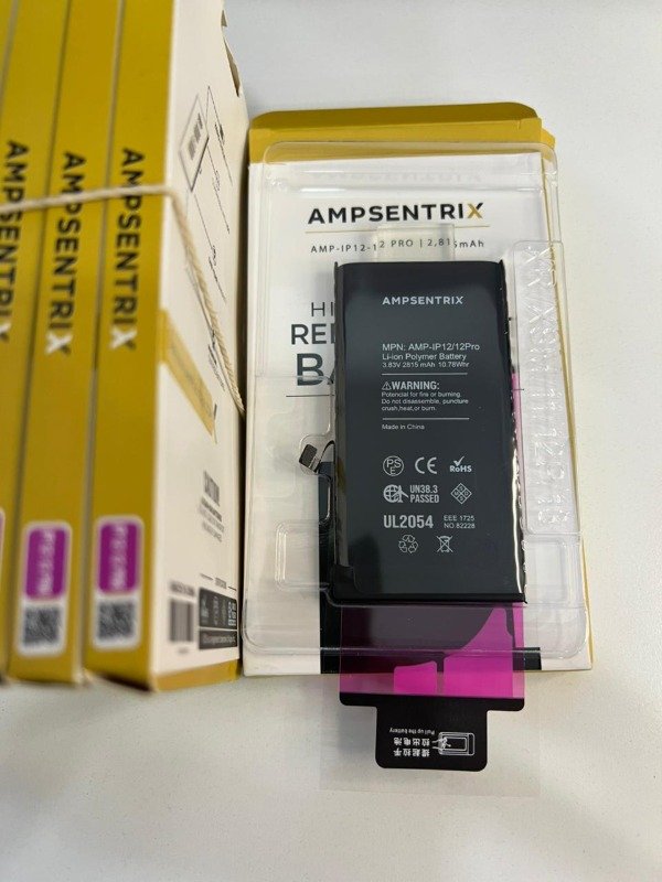 Producto - BATERIA IPHONE 12 / 12 PRO AMPSENTRIX CON FLEX