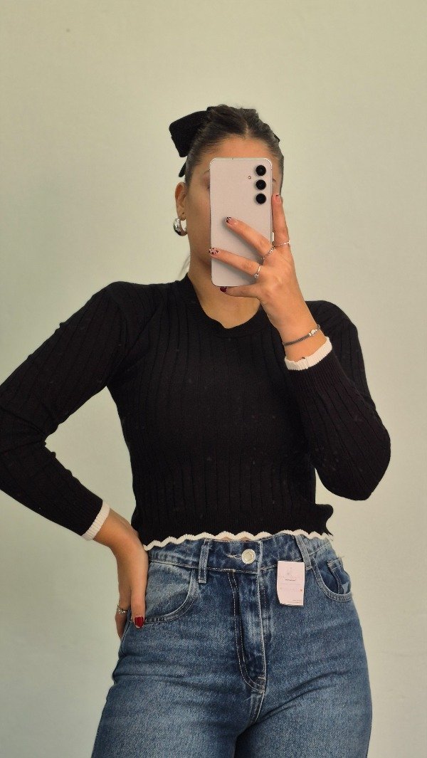 Producto - Sueter malena negro