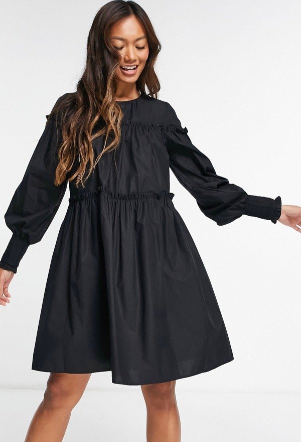 Producto - Vestido Cracovia Negro 100 Algodón