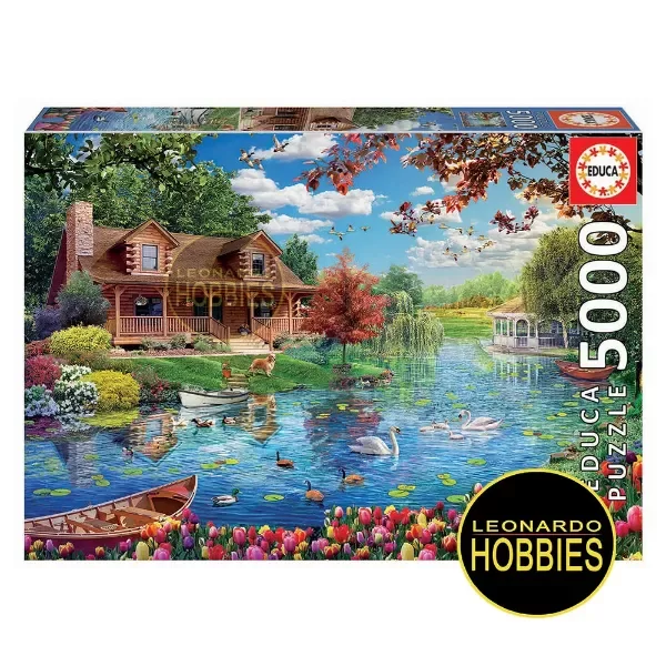 Producto - Little House on The Lake 5000 Piezas Educa 19056