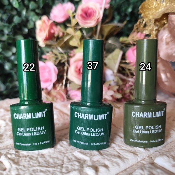 Producto - Esmalte semi VERDE  Charm limit 7ml