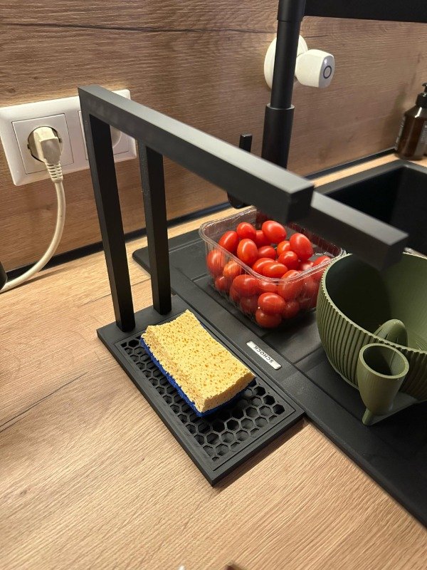 Producto - Organizador de fregadero con soporte para paños