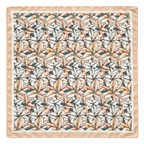 Producto - Pañuelo Spring Flowers Beige - 1