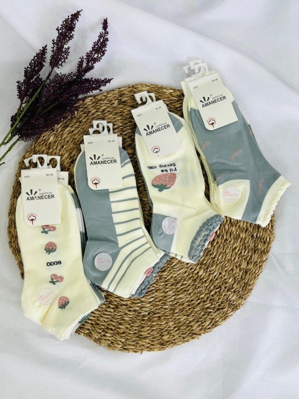 Producto - Art D321- AMANECER- Docena Media Soquete Mujer COLOR 4