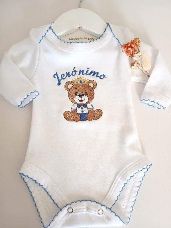 Producto - Body oso rey corona