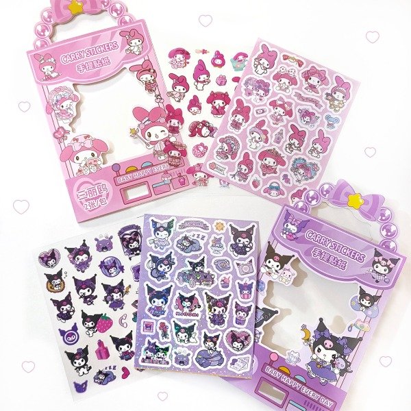 Producto - STICKERS KUROMI Y MY MELODY