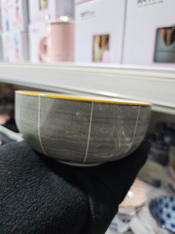 Producto - Bowl Ceramica a Rayas 5 pulgadas