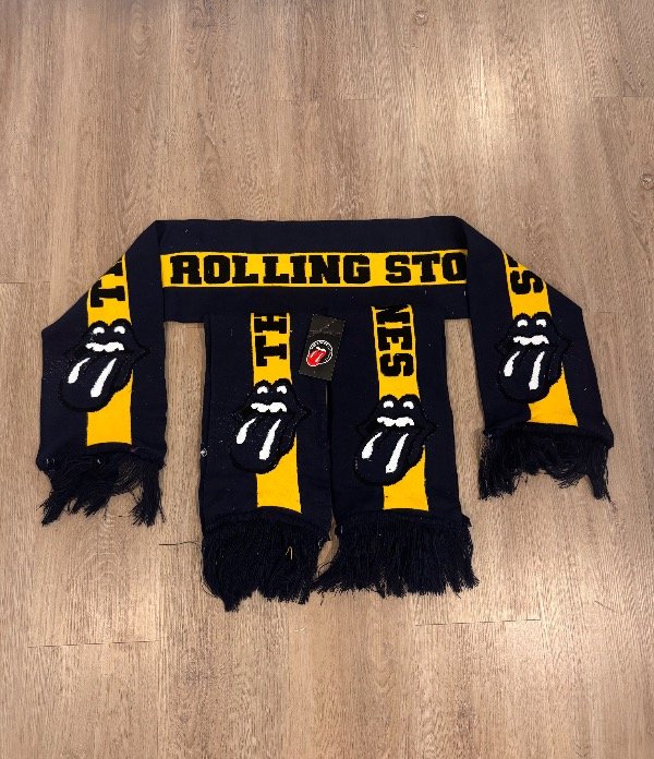 Producto - BUFANDA STONES AZUL Y AMARILLA