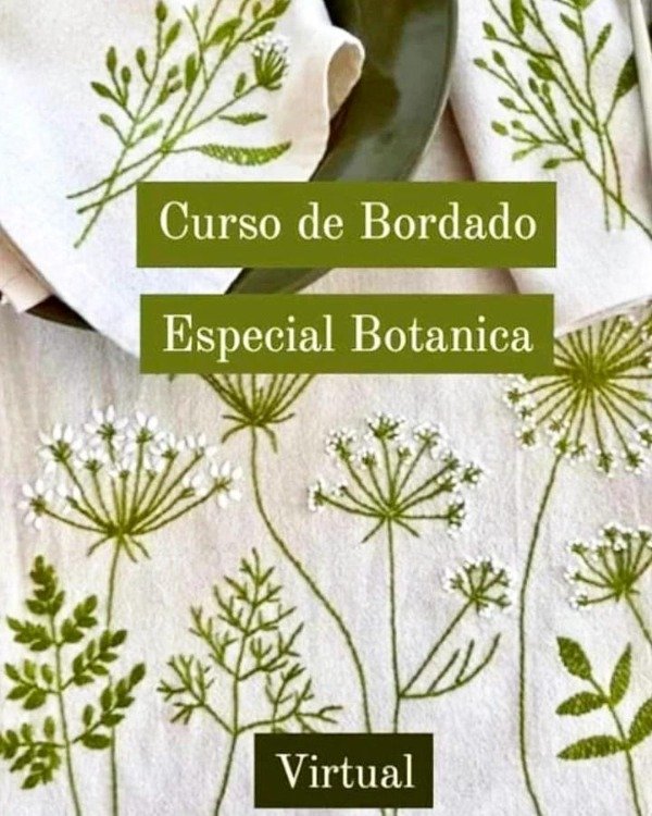 Producto - CURSO VIRTUAL ESPECIAL BORDADO BOTANICO