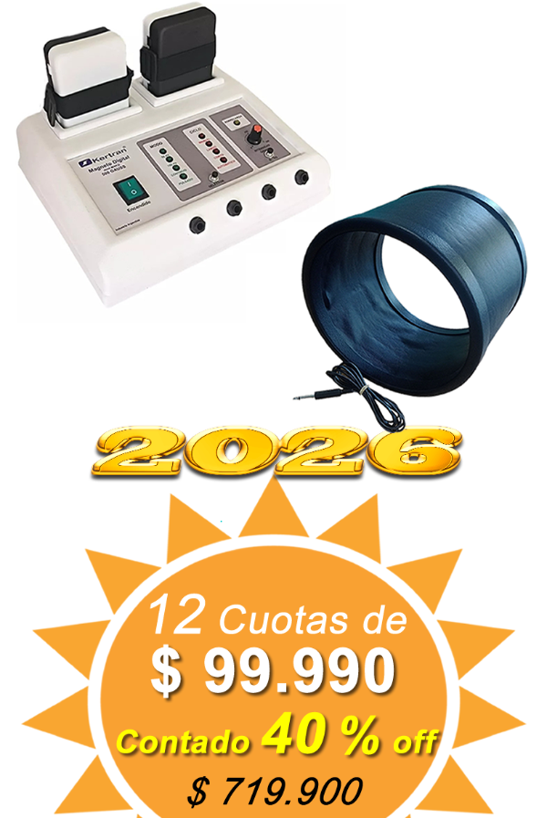 Producto - Magneto KERTRAN 500 Gauss, con Solenoides Planos + Túnel