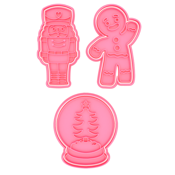 Producto - Set x 3 Cortante con Stamp Set Navidad 13 - 0