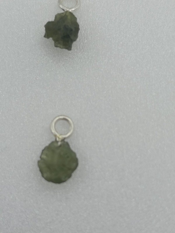 Producto - Dije de piedra moldavita en plata 925 - 3