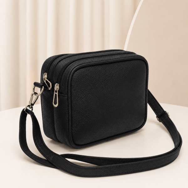 Producto - BANDOLERA DOBLE - NEGRO