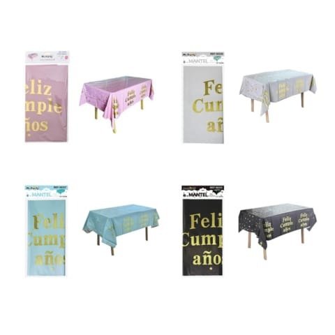 Producto - MANTEL DESCARTABLE FELIZ CUMPLEANOS