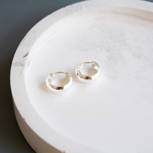 Producto - Argollas Lisas Anchas 5mm x12mm