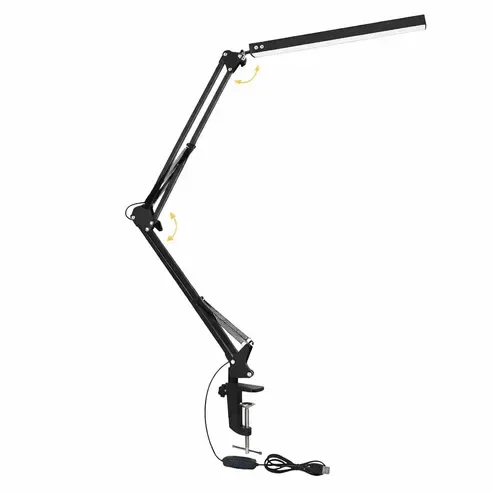 Producto - Velador led articulada c/morsa sin base
