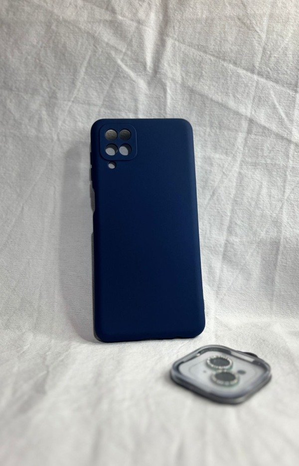 Producto - A12 silicona con felpa azul