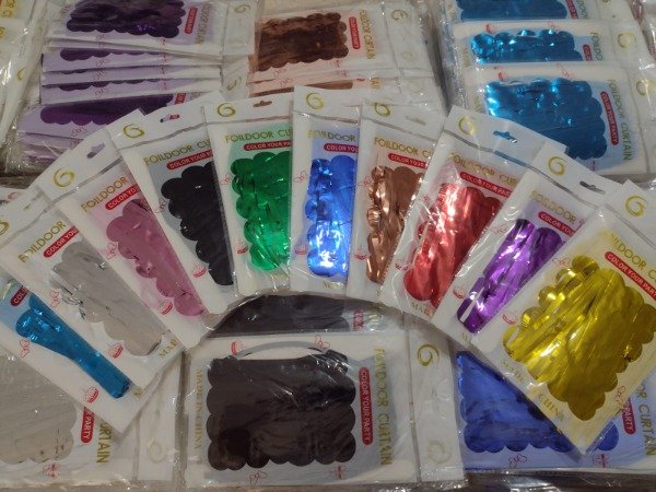 Producto - Cortina metalizada