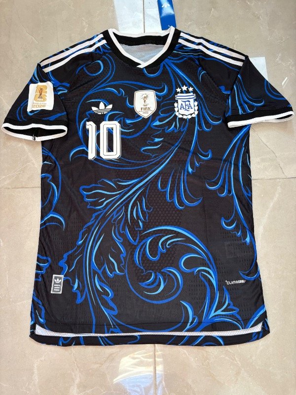 Producto - ARG Visitante 2026 Version jugador con estampado