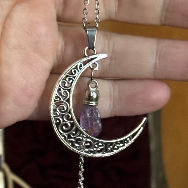 Producto - Dije luna Amatista