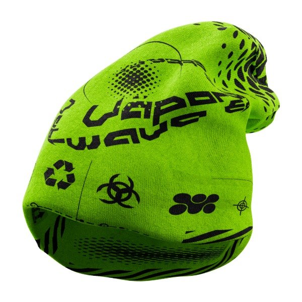 Producto - Beanie TechnoCap - Green and Black
