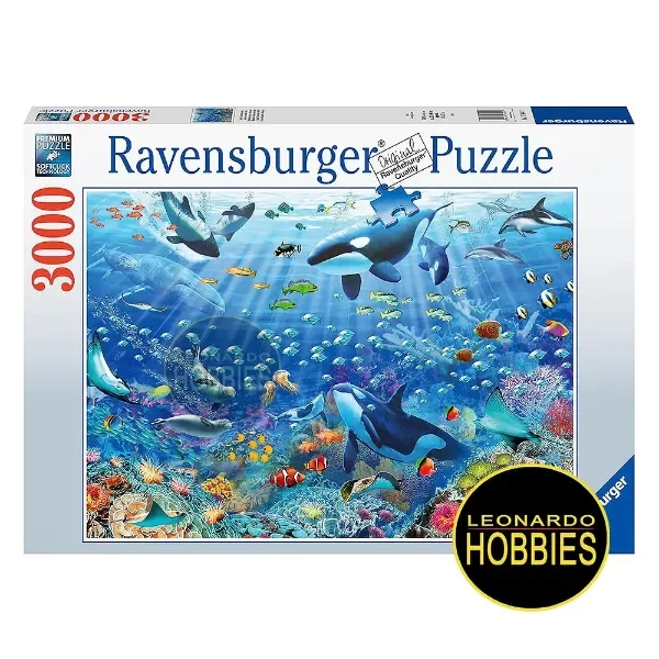 Producto - Un Colorido Mundo Submarino 3000 Piezas Ravensburger 17444
