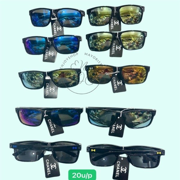 Producto - PACK X20PCS Anteojos De Sol Cuadrado Lente Gafa Solar S-2204