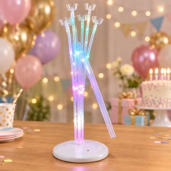 Producto - Soporte de Globo con Luz para 7 Unidades 70cm 8164 - 1
