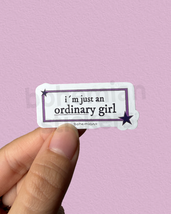 Producto - ORDINARY GIRL - Sticker Individuald de Hannah Montana