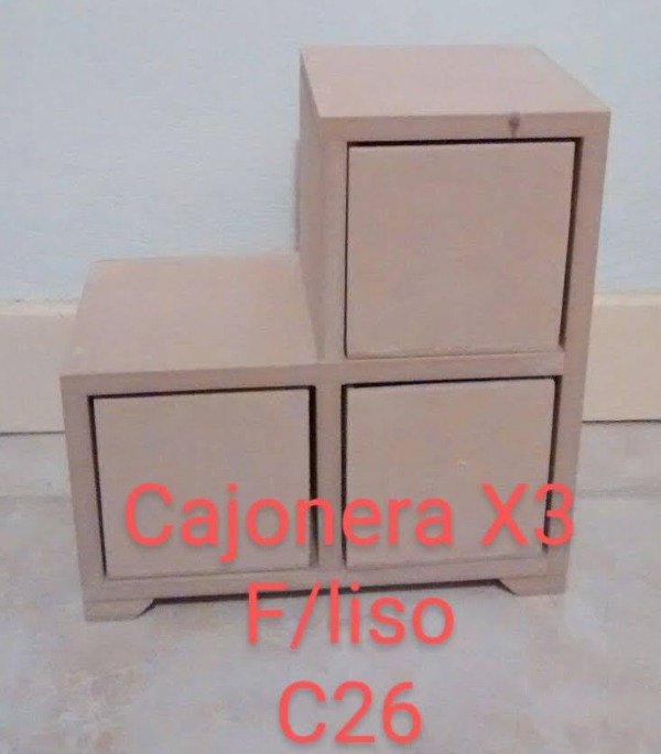 Producto - Cajonera triple escalera