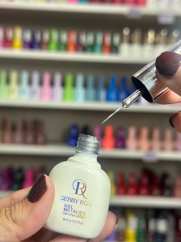 Producto - ESMALTE LINER PLATA METALIZADO (Debby Rose)