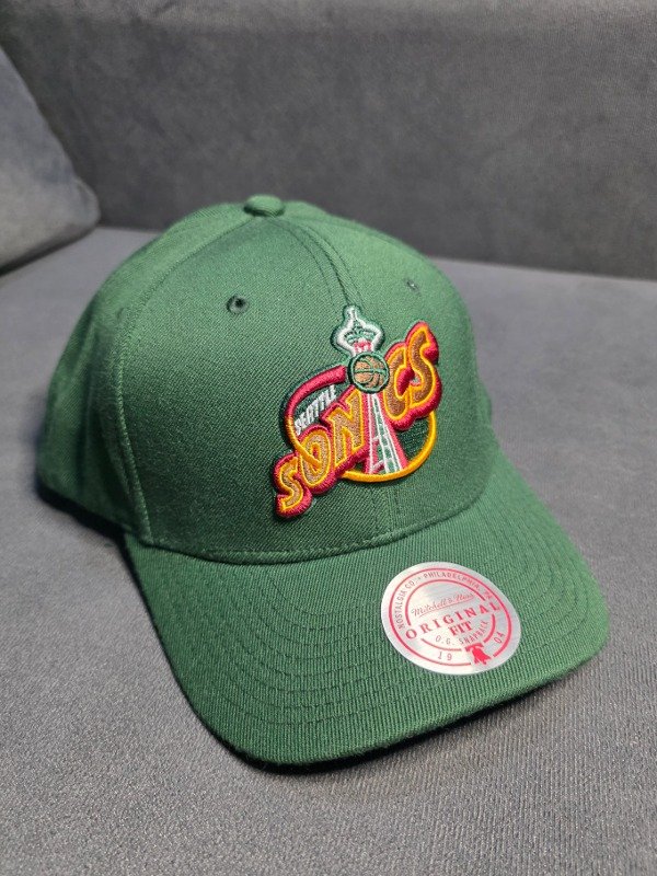 Producto - Seattle Supersonics Mitchell And Ness Adjustable Stretch-Fit