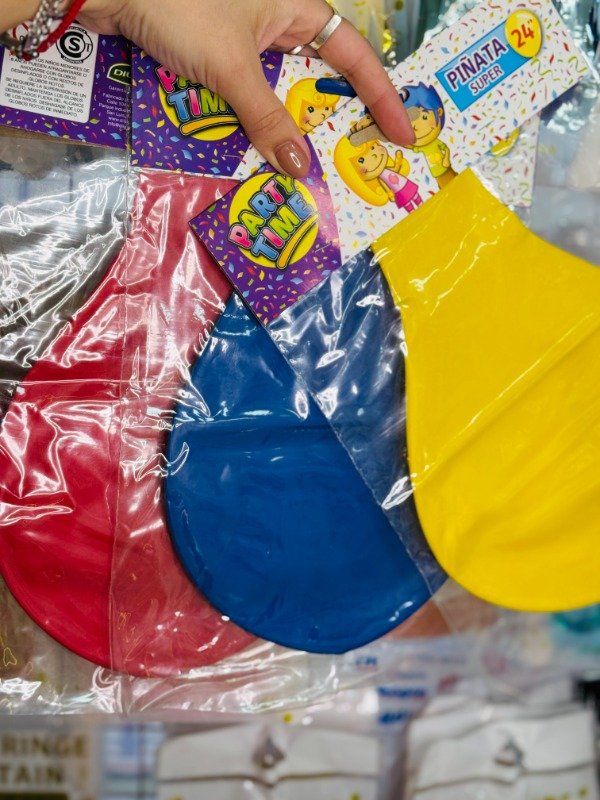 Producto - Piñata globo 24" colores lisos